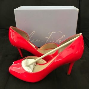 NWT Pink Marc Fisher Heels